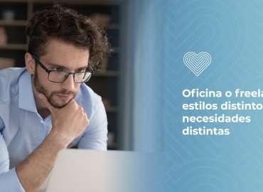 Oficina o freelance: estilos distintos, necesidades distintas